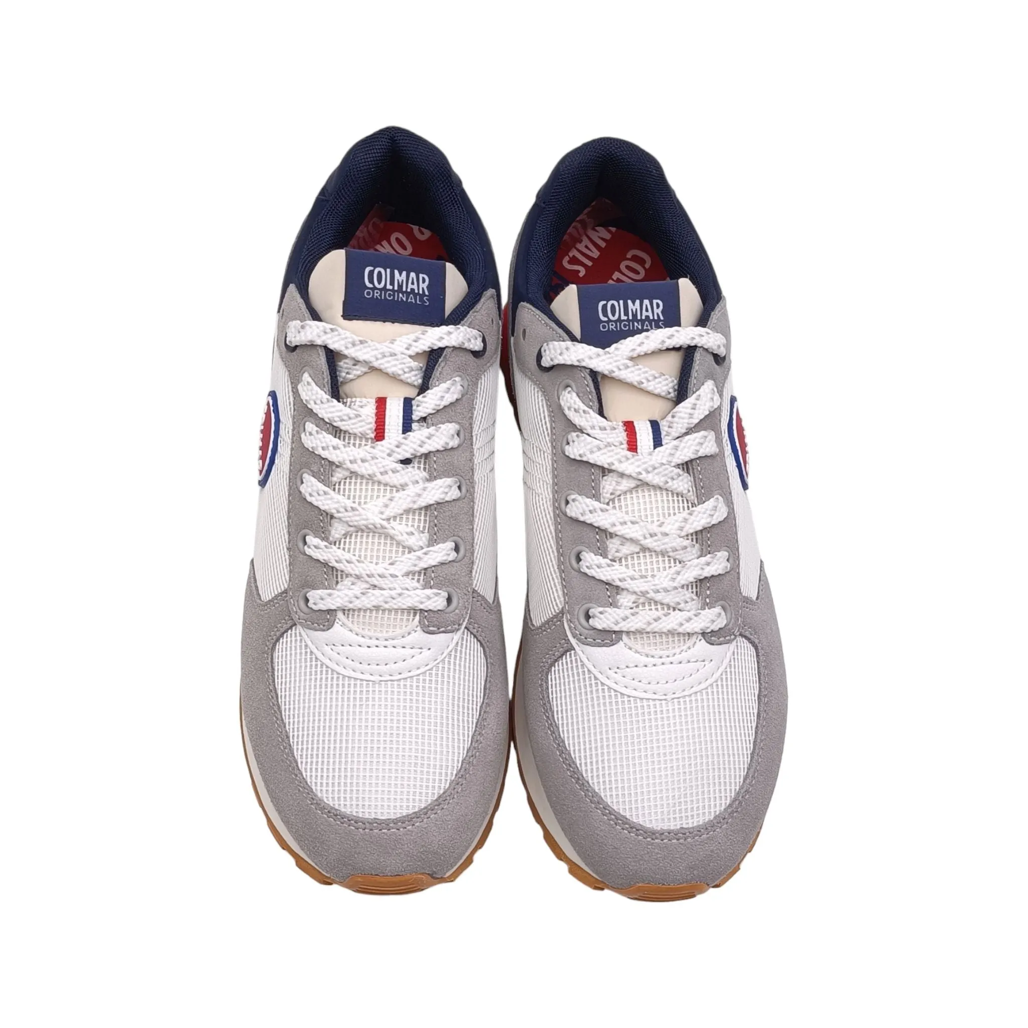 Sneaker Uomo Colmar TRAVIS ORIGINALS white-navy-red
