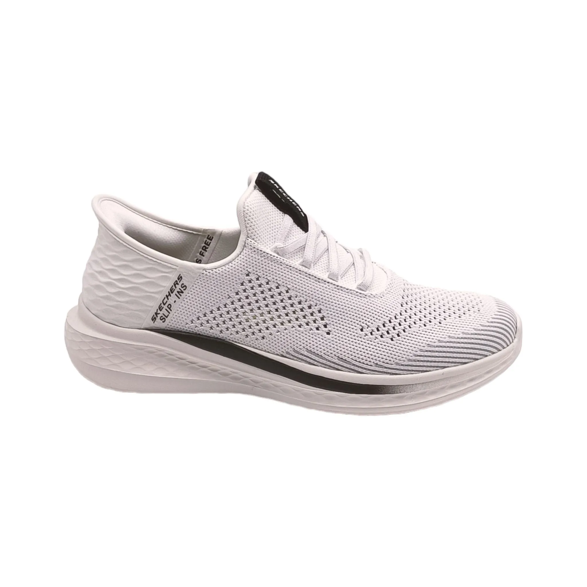 Sneaker Uomo Skechers 210810 WHT slade quinto