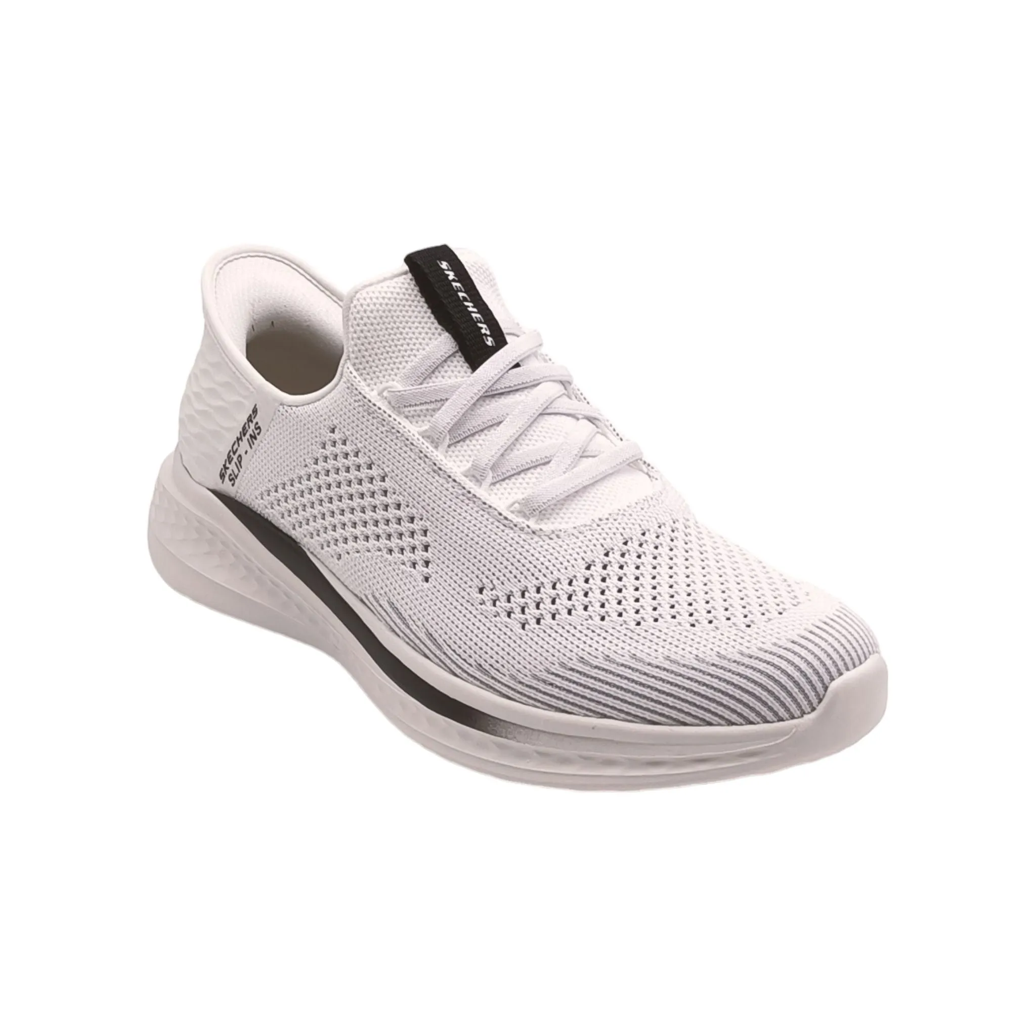 Sneaker Uomo Skechers 210810 WHT slade quinto