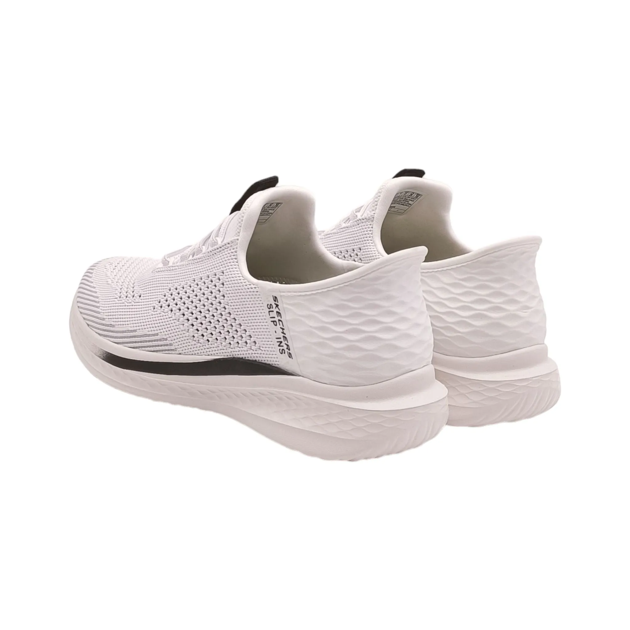 Sneaker Uomo Skechers 210810 WHT slade quinto