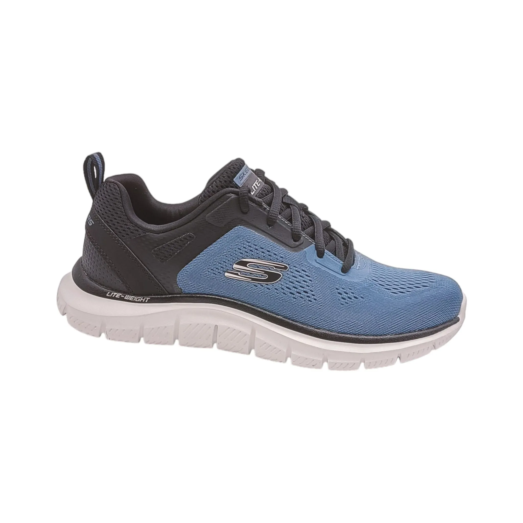 Sneaker Uomo Skechers 232698 BLBK track broader