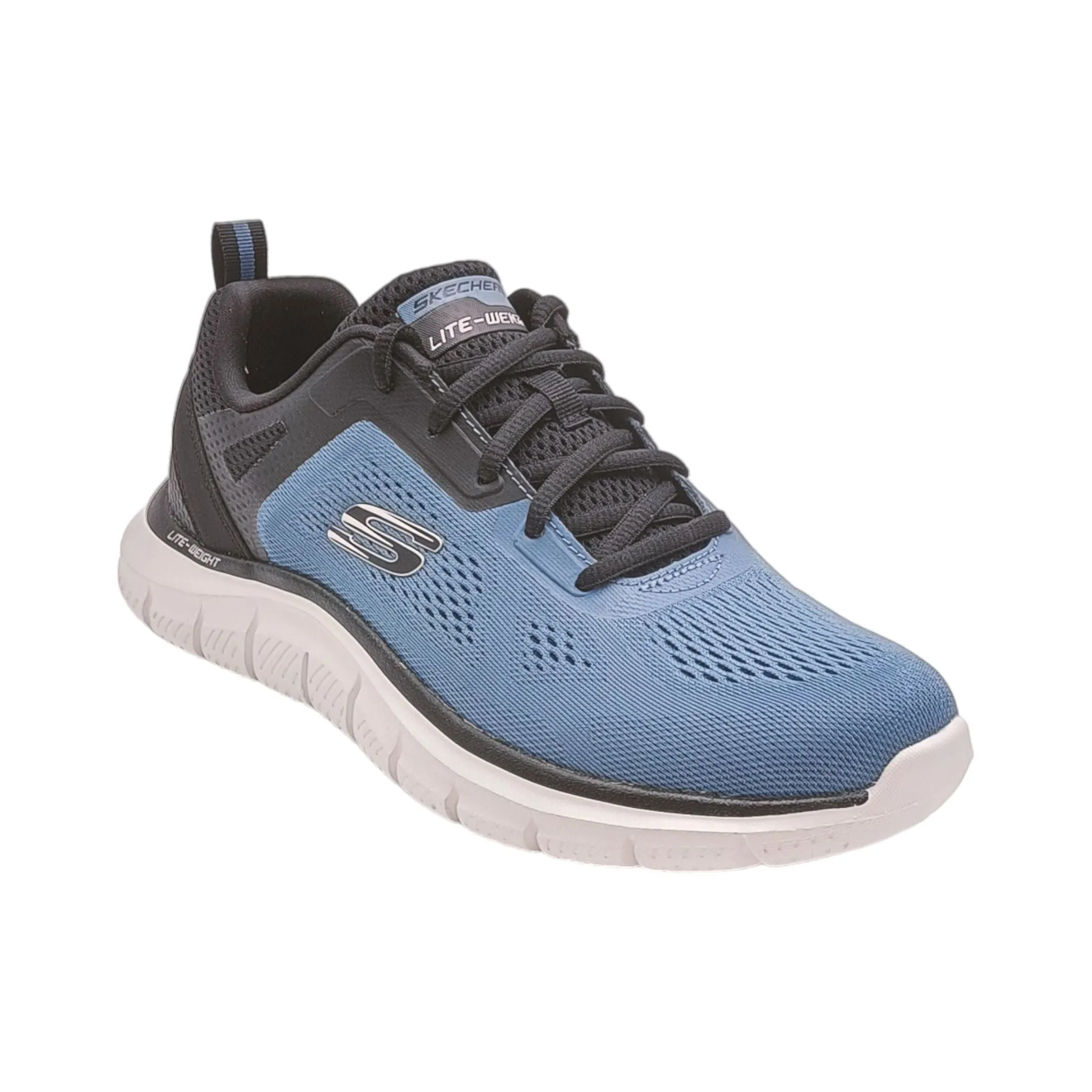 Sneaker Uomo Skechers 232698 BLBK track broader