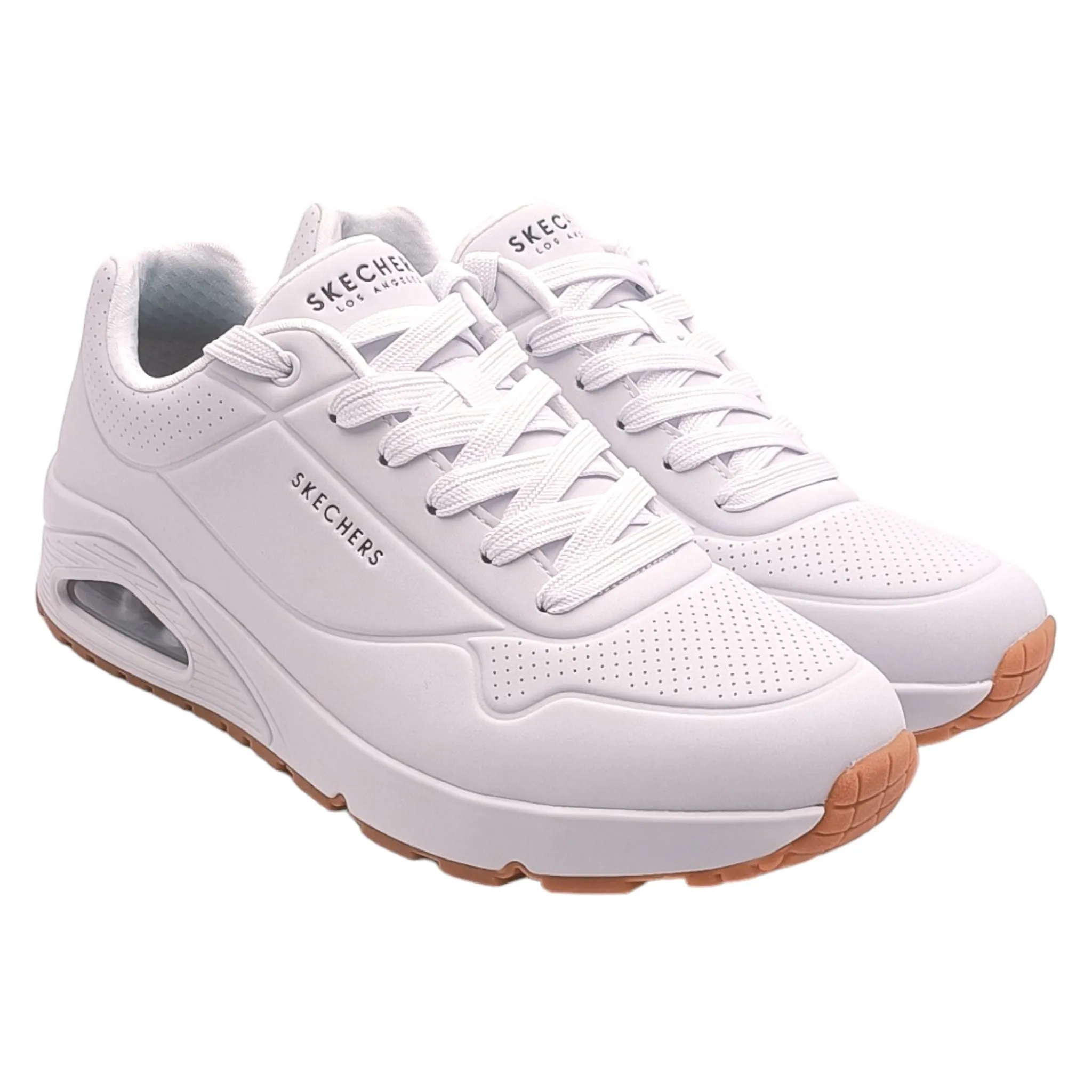 Sneaker Uomo Skechers 52458 WHT uno stand on air