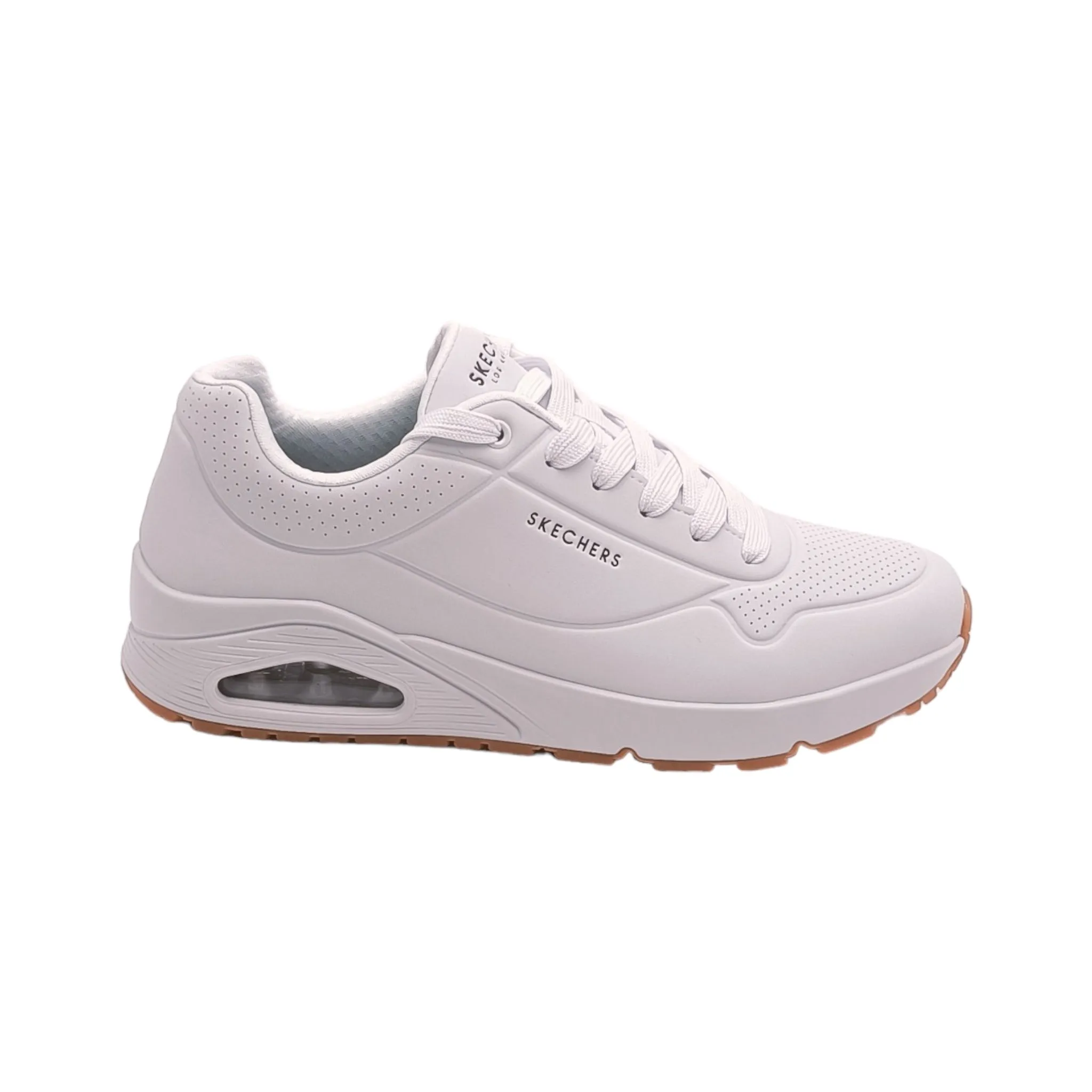 Sneaker Uomo Skechers 52458 WHT uno stand on air