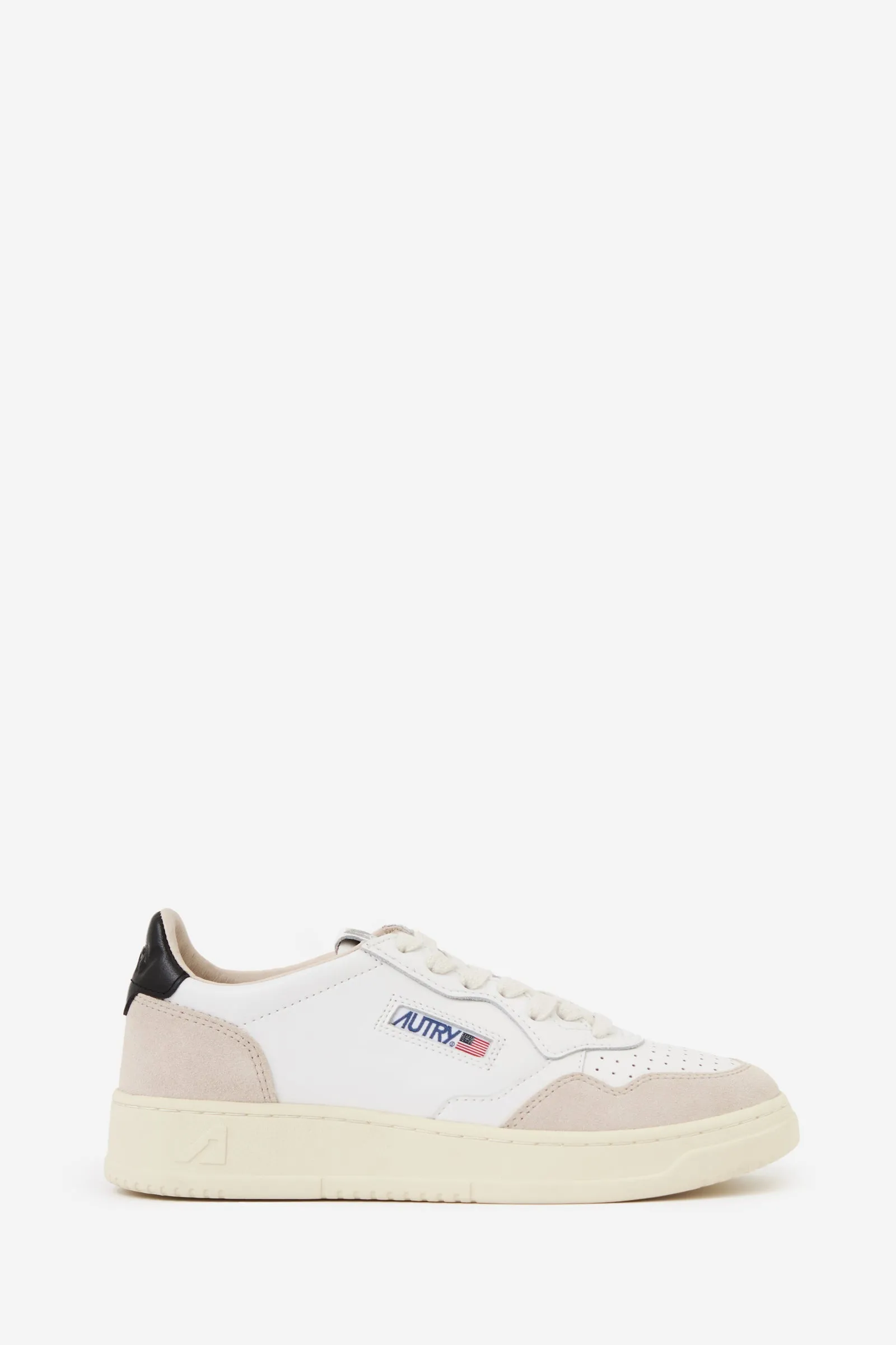 Sneakers 01 LOW in pelle bianca