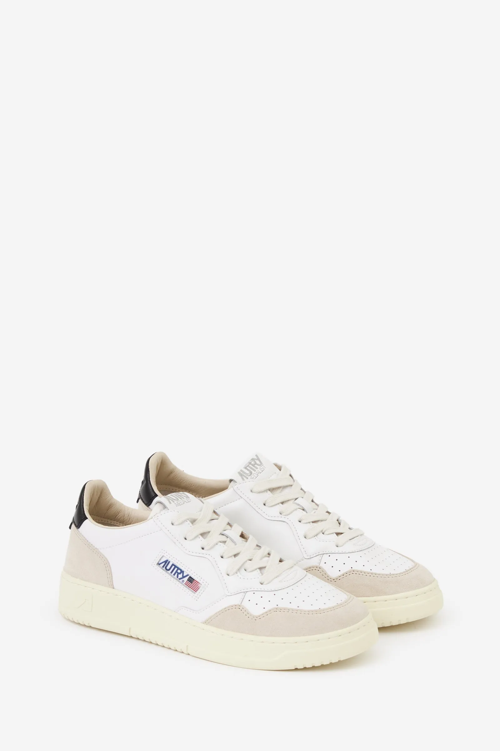 Sneakers 01 LOW in pelle bianca