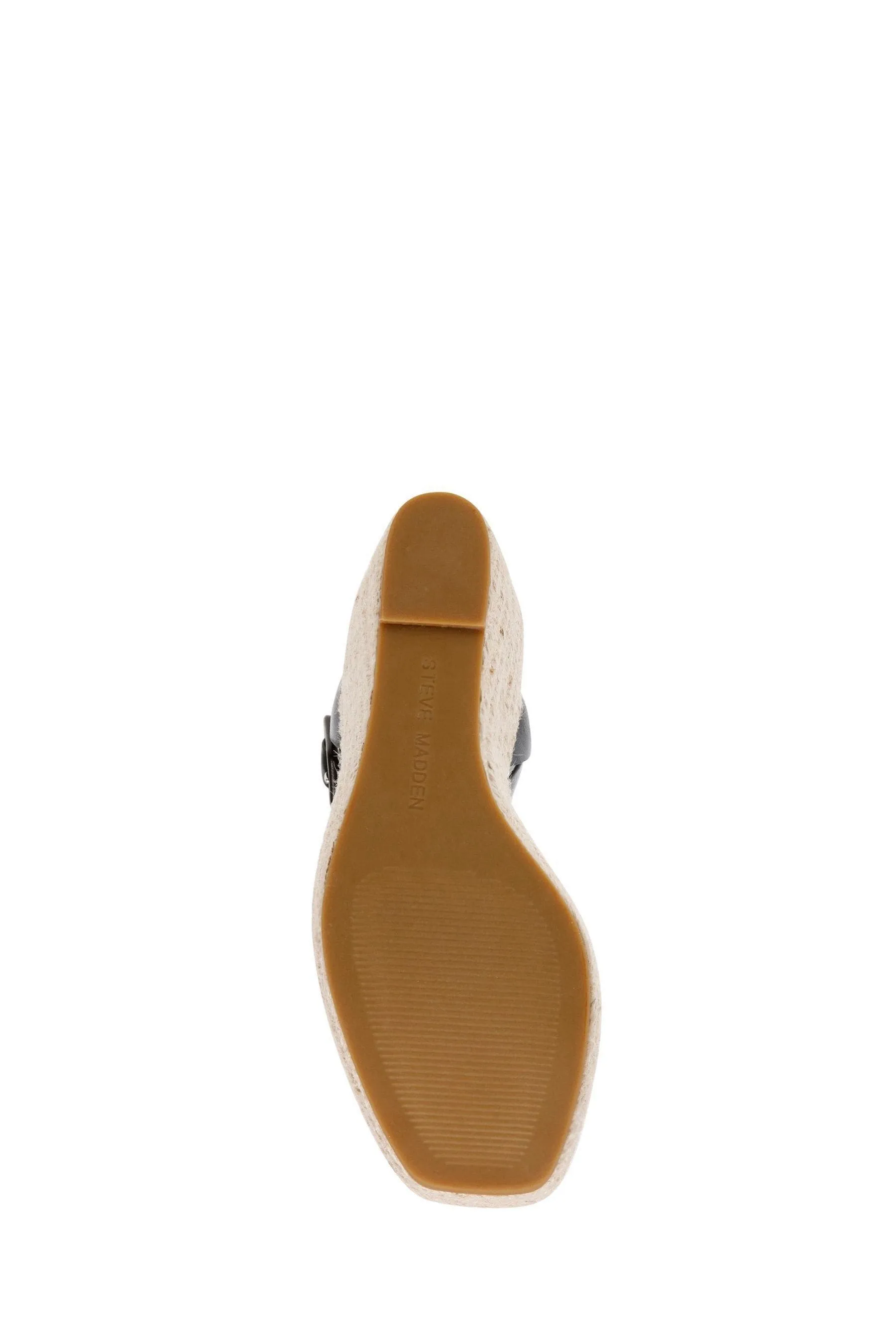 Steve Madden - Sandali in pelle con zeppa
