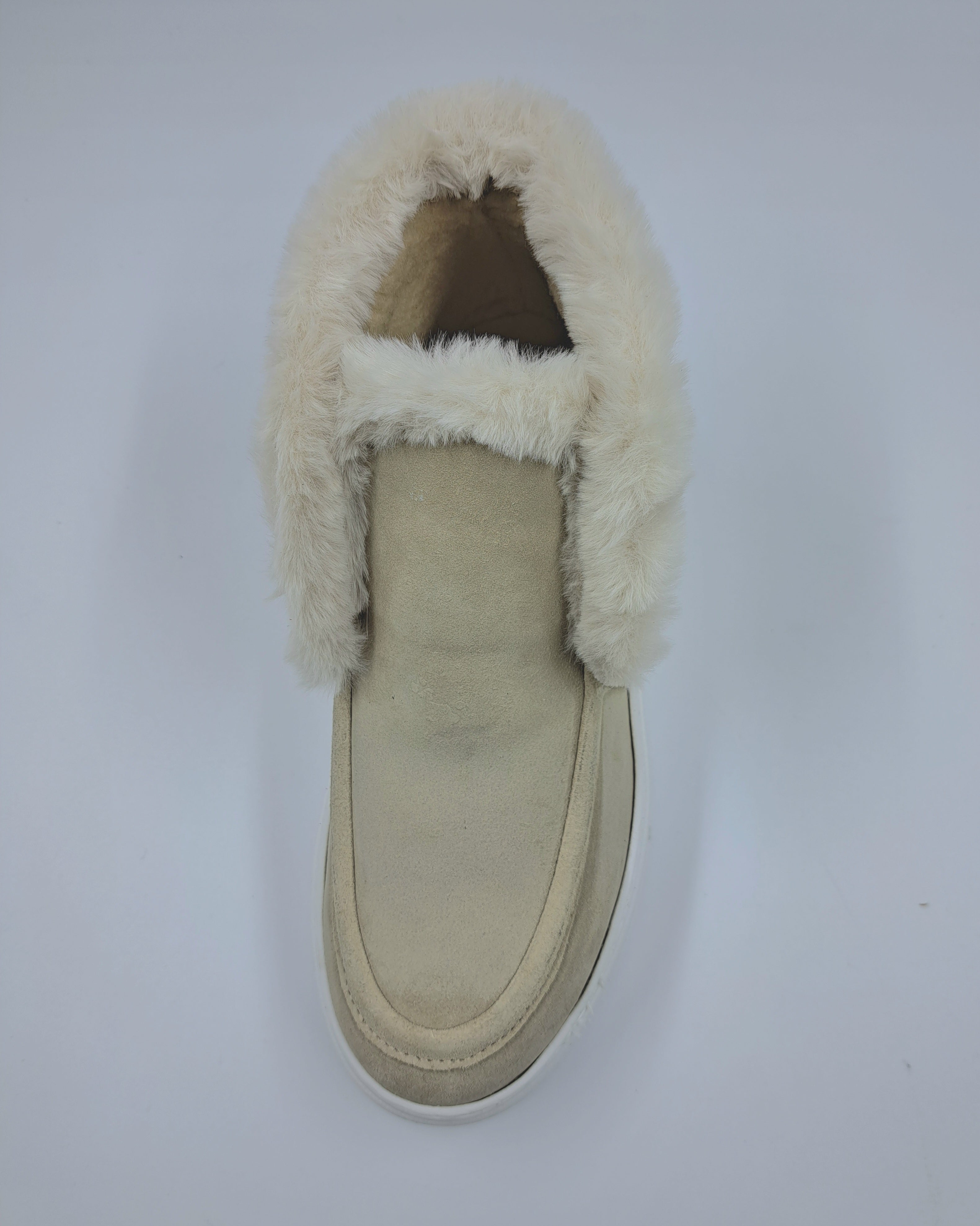 STIVALETTI MINI CAMOSCIO BEIGE