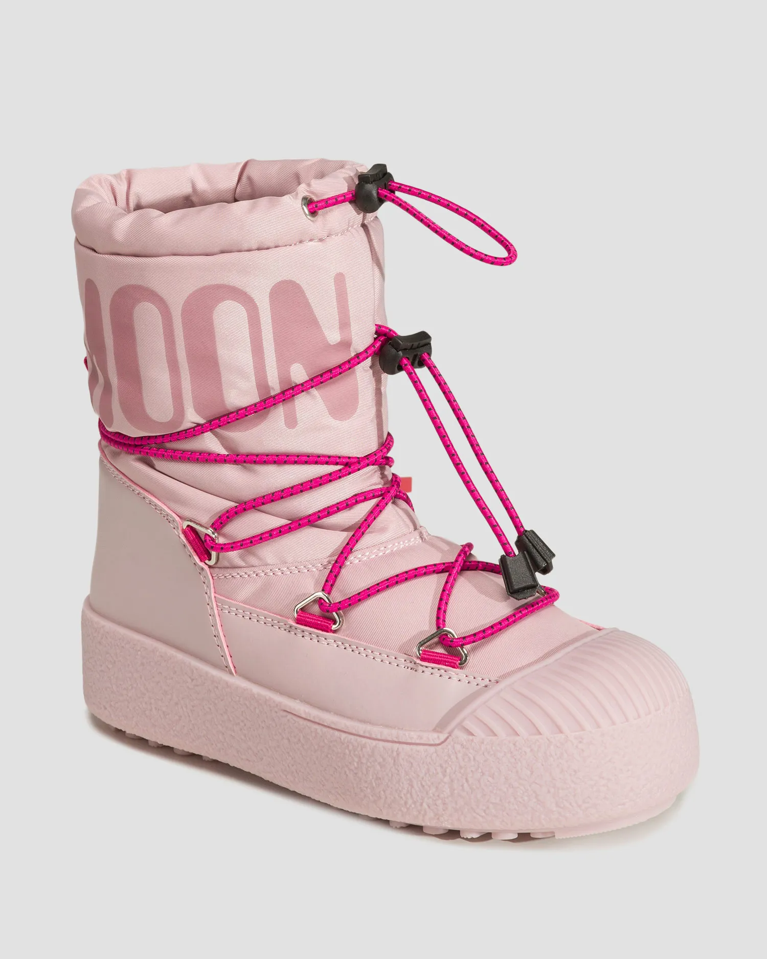 Stivali da neve da bambino Moon Boot Jtrack Polar Rosa 34300500D-5