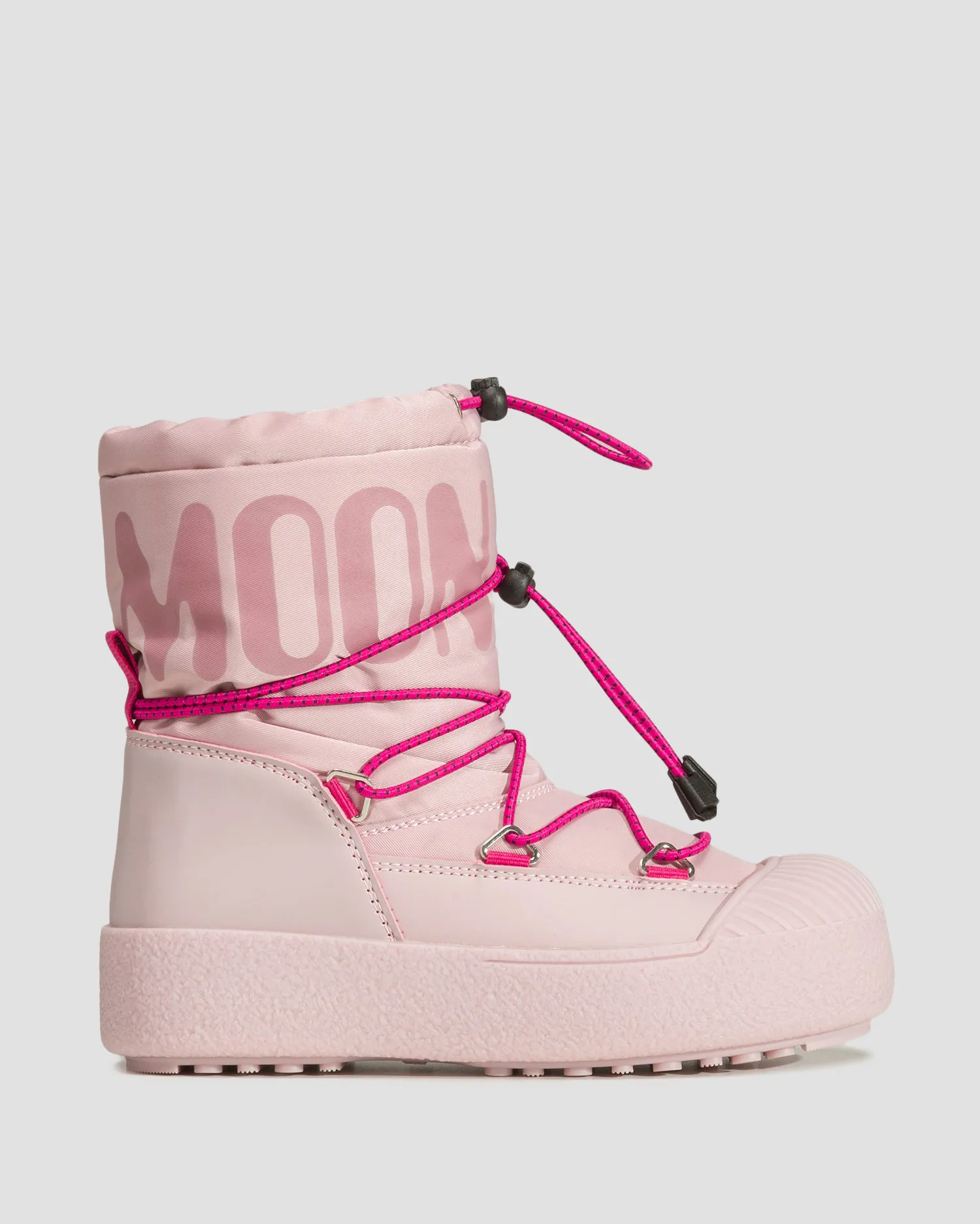 Stivali da neve da bambino Moon Boot Jtrack Polar Rosa 34300500D-5