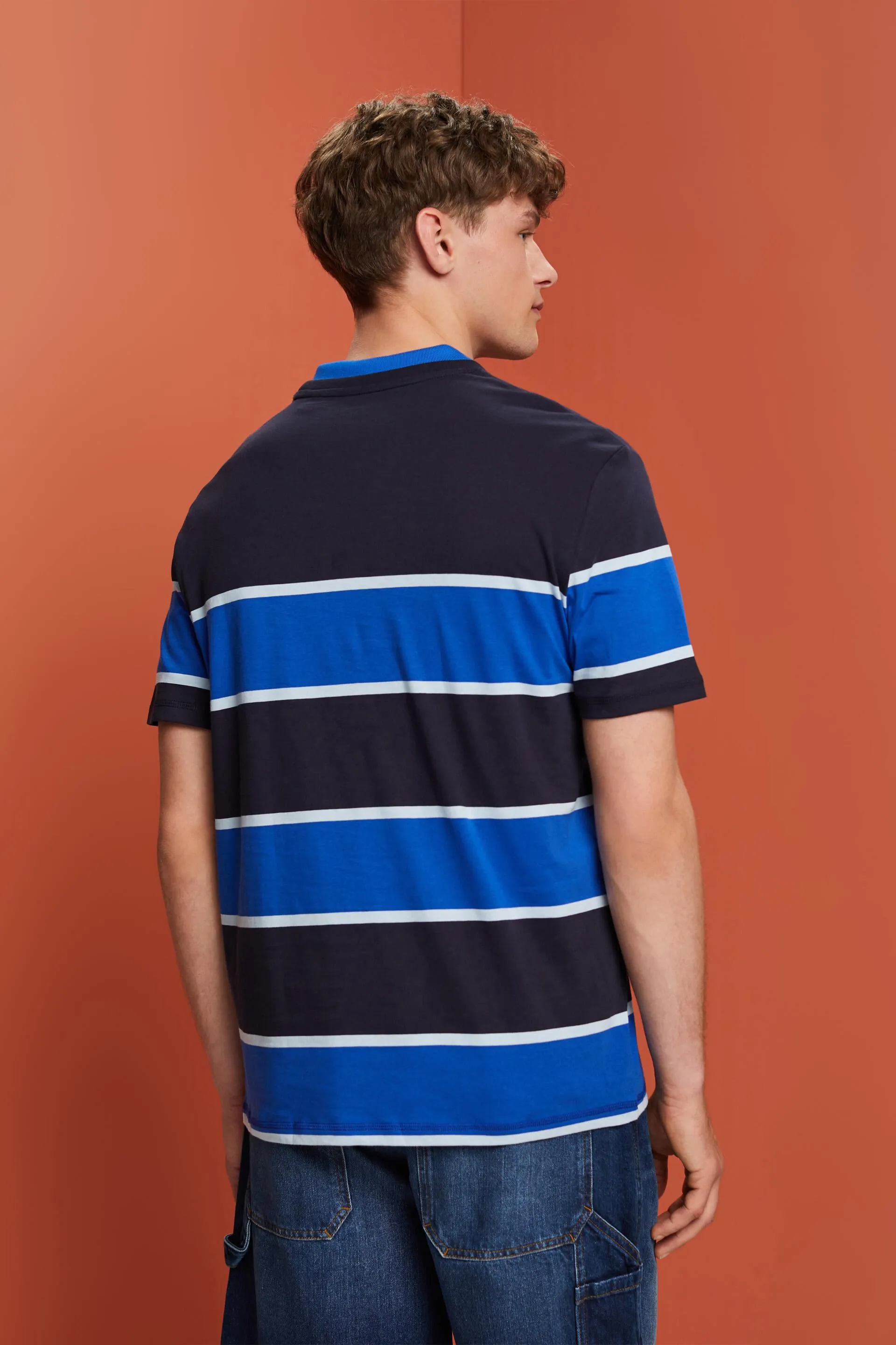 T-shirt a righe, 100% cotone