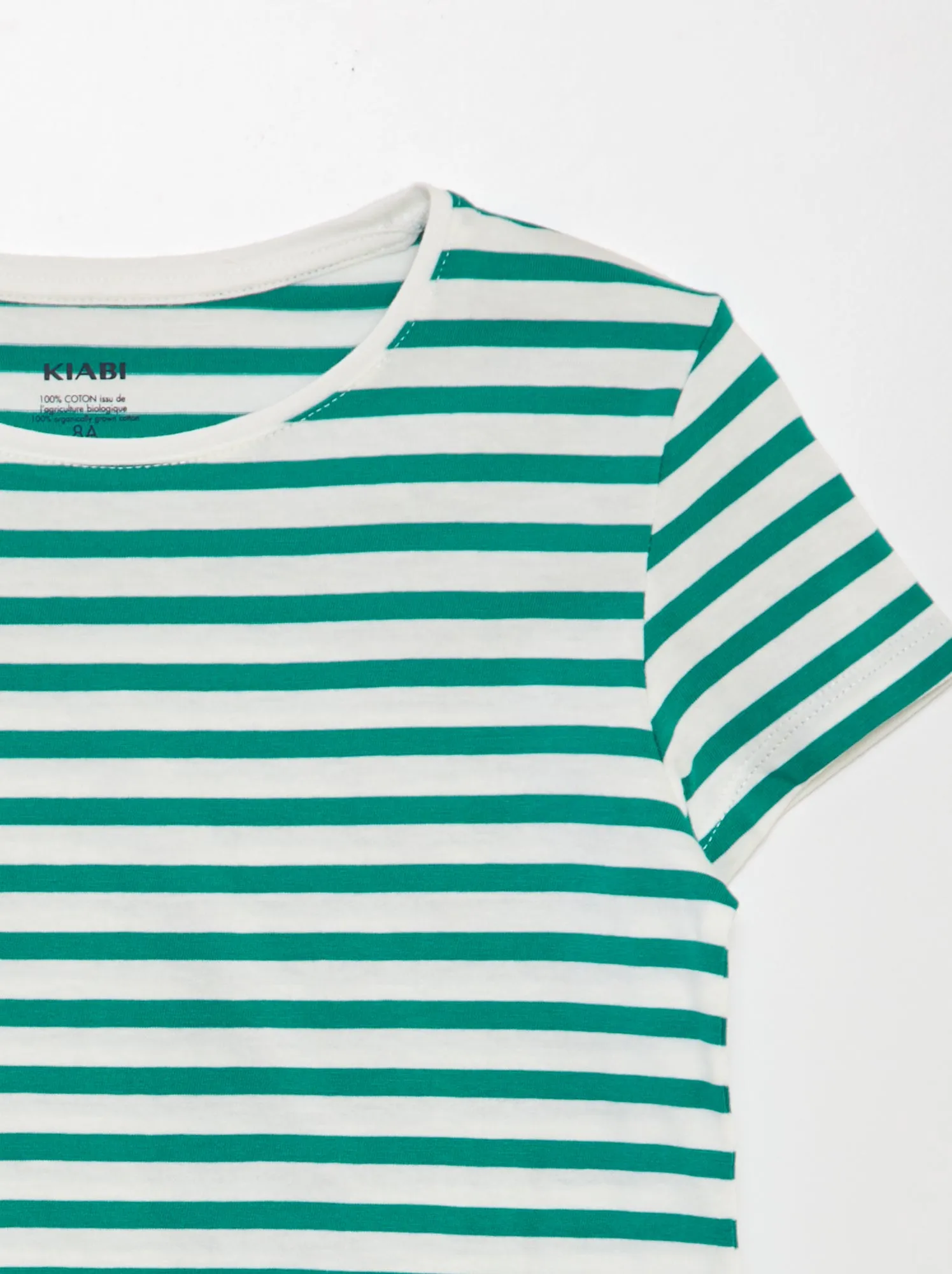 T-shirt stampa marinara - VERDE