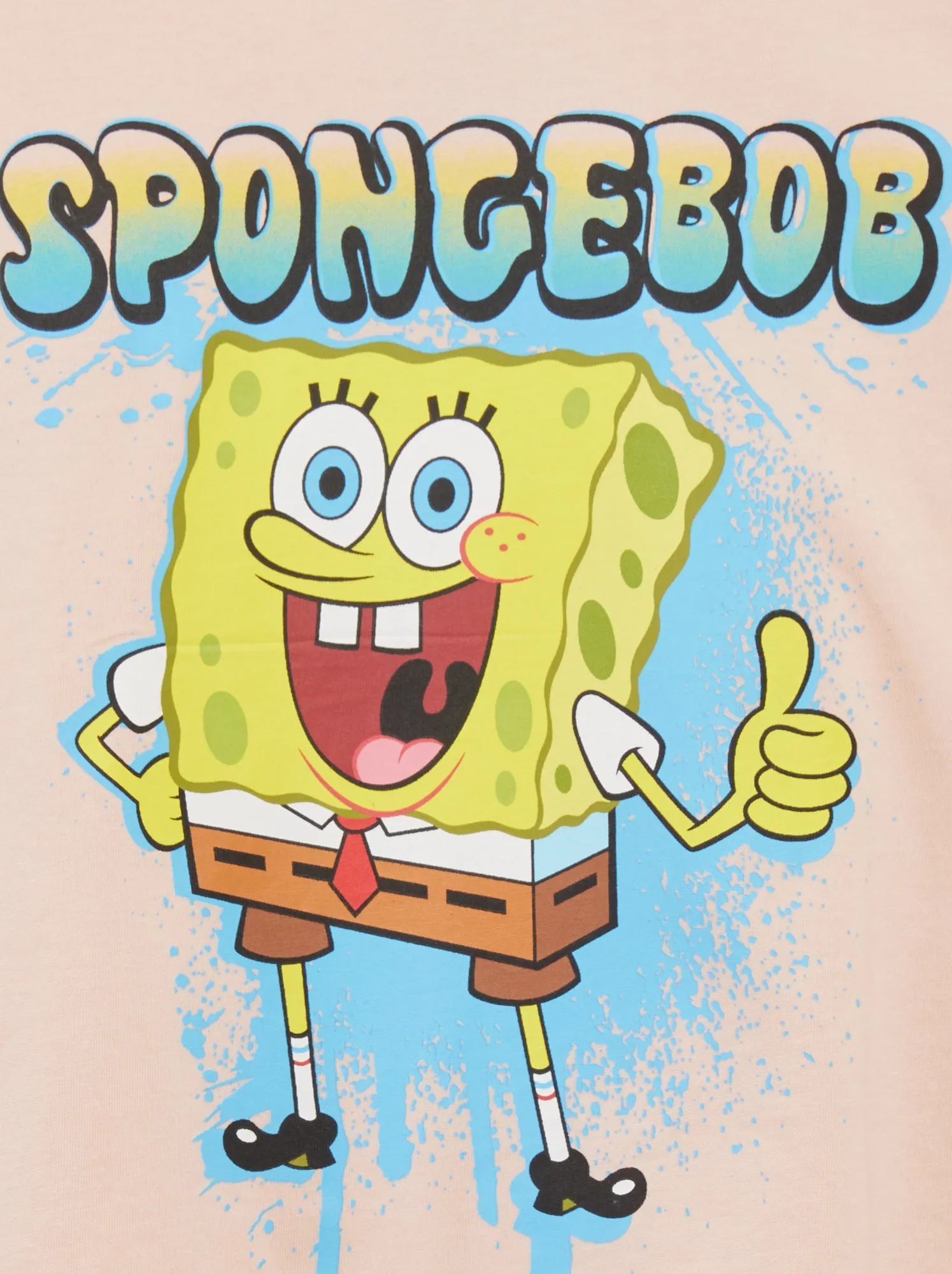 T-shirt 'SpongeBob' a maniche corte - ROSA
