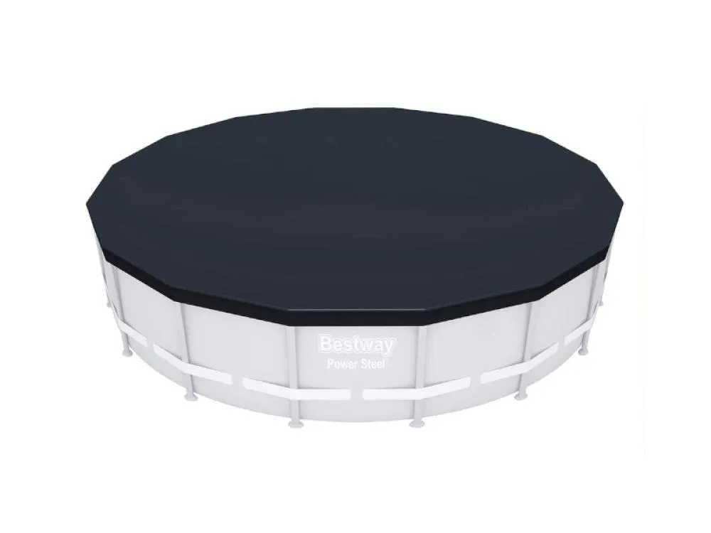 Telo di copertura bestway 58249 per piscine fuori terra tonde da 488 cm di diametro Bestway