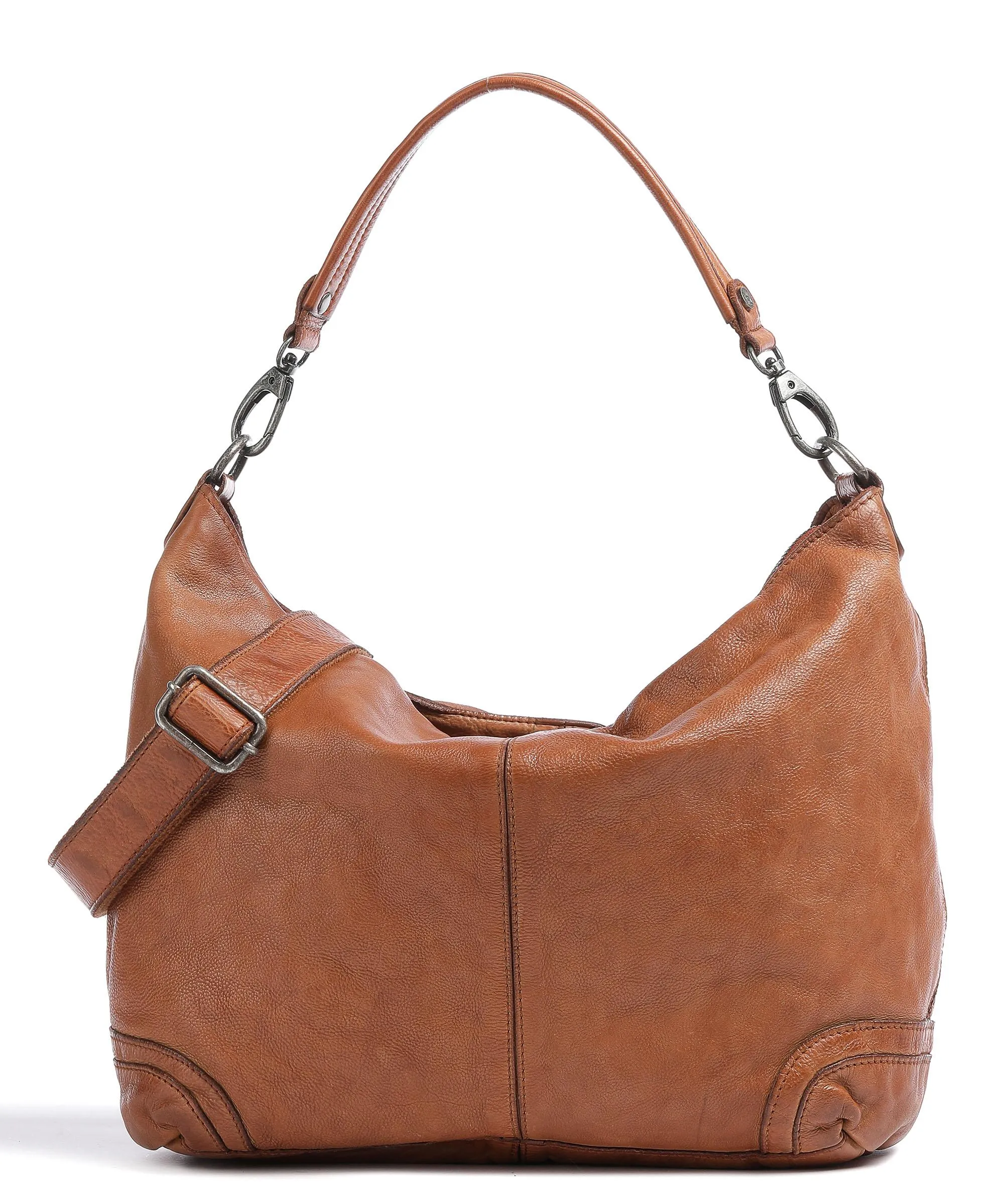  The Chesterfield Brand Abby Borsa hobo pelle di vacchetta grana cognac  