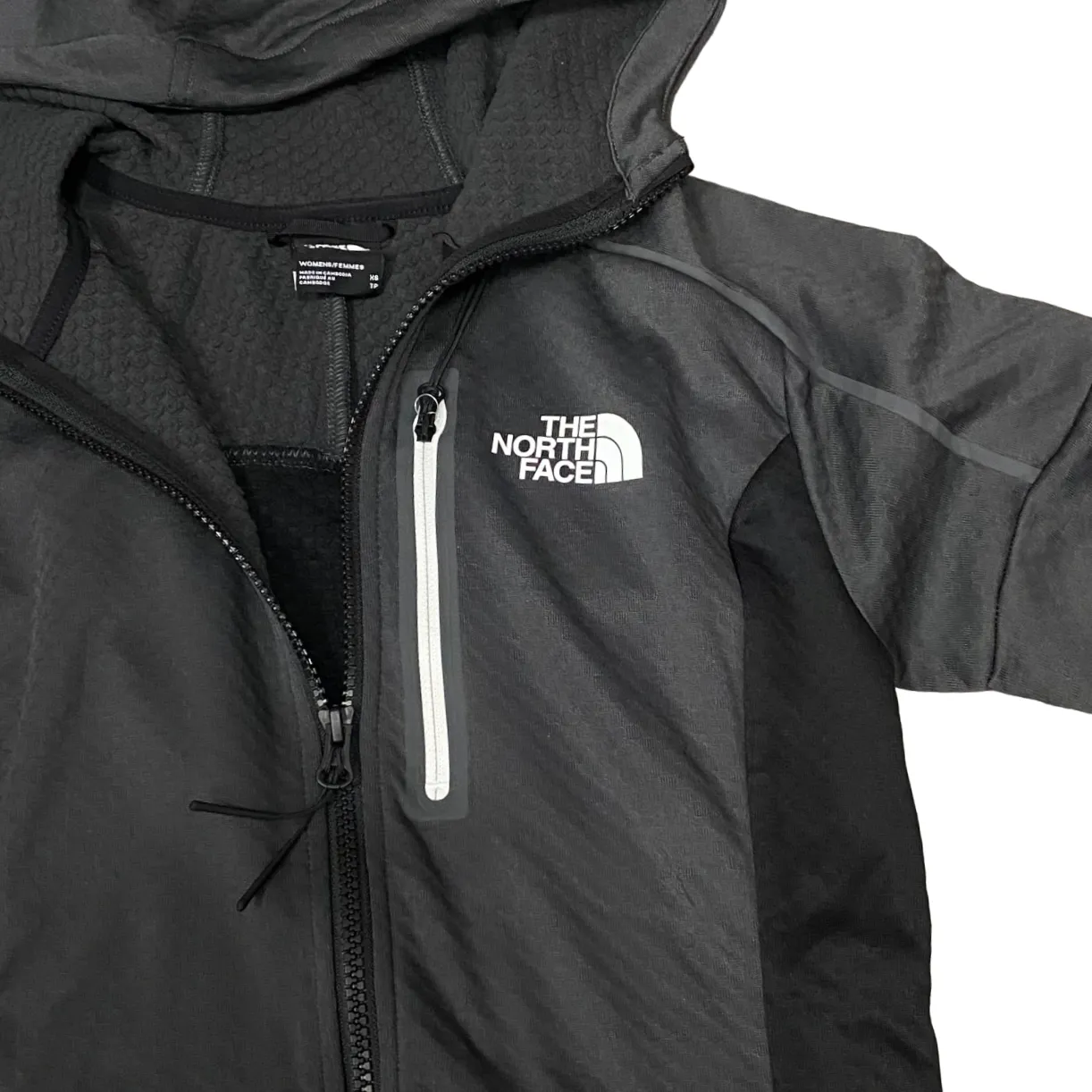 The North Face Women's Fleece Hoodie W MA LAB NF0A856DMN8 Asphalt-Black