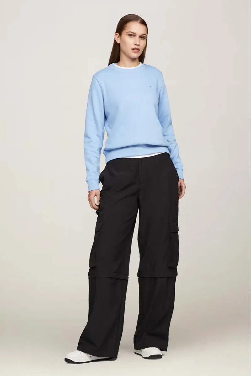 TOMMY HILFIGER FELPA GIROCOLLO JEANSERIA