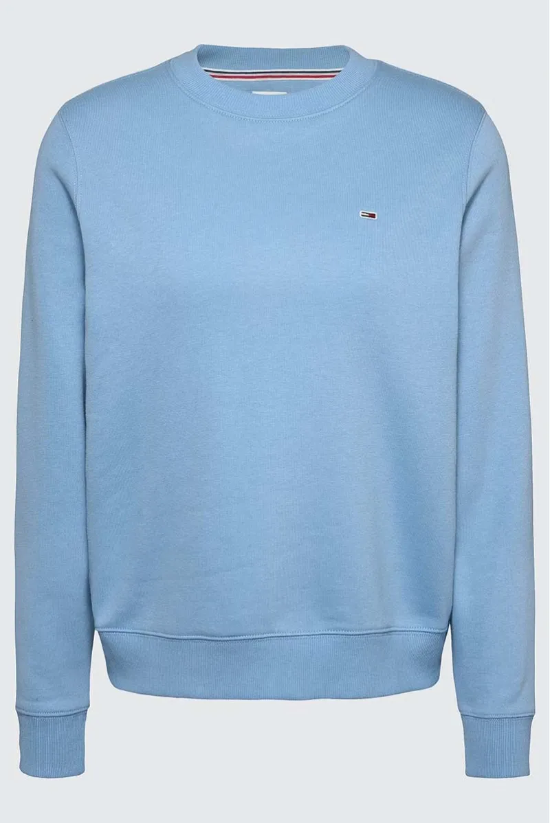 TOMMY HILFIGER FELPA GIROCOLLO JEANSERIA