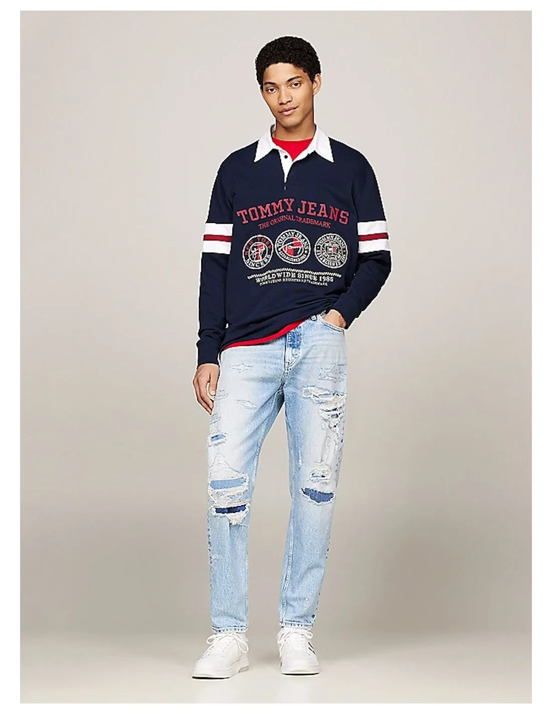 TOMMY JEANS UOMO ISAAC RLXD TPRD CH71, 1AA