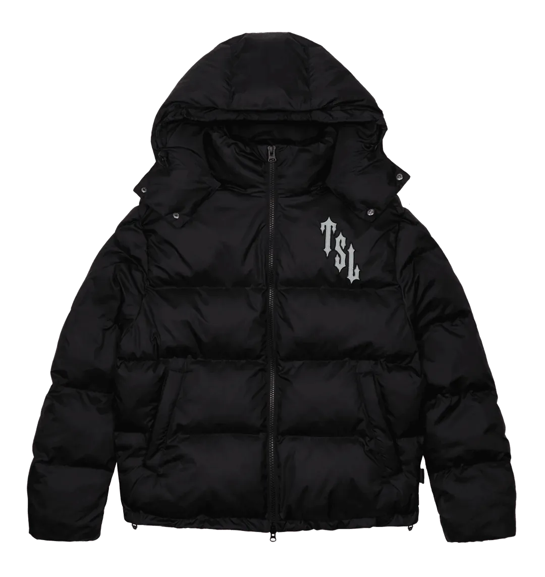 Trapstar Shooters Hooded Puffer Black/Reflective