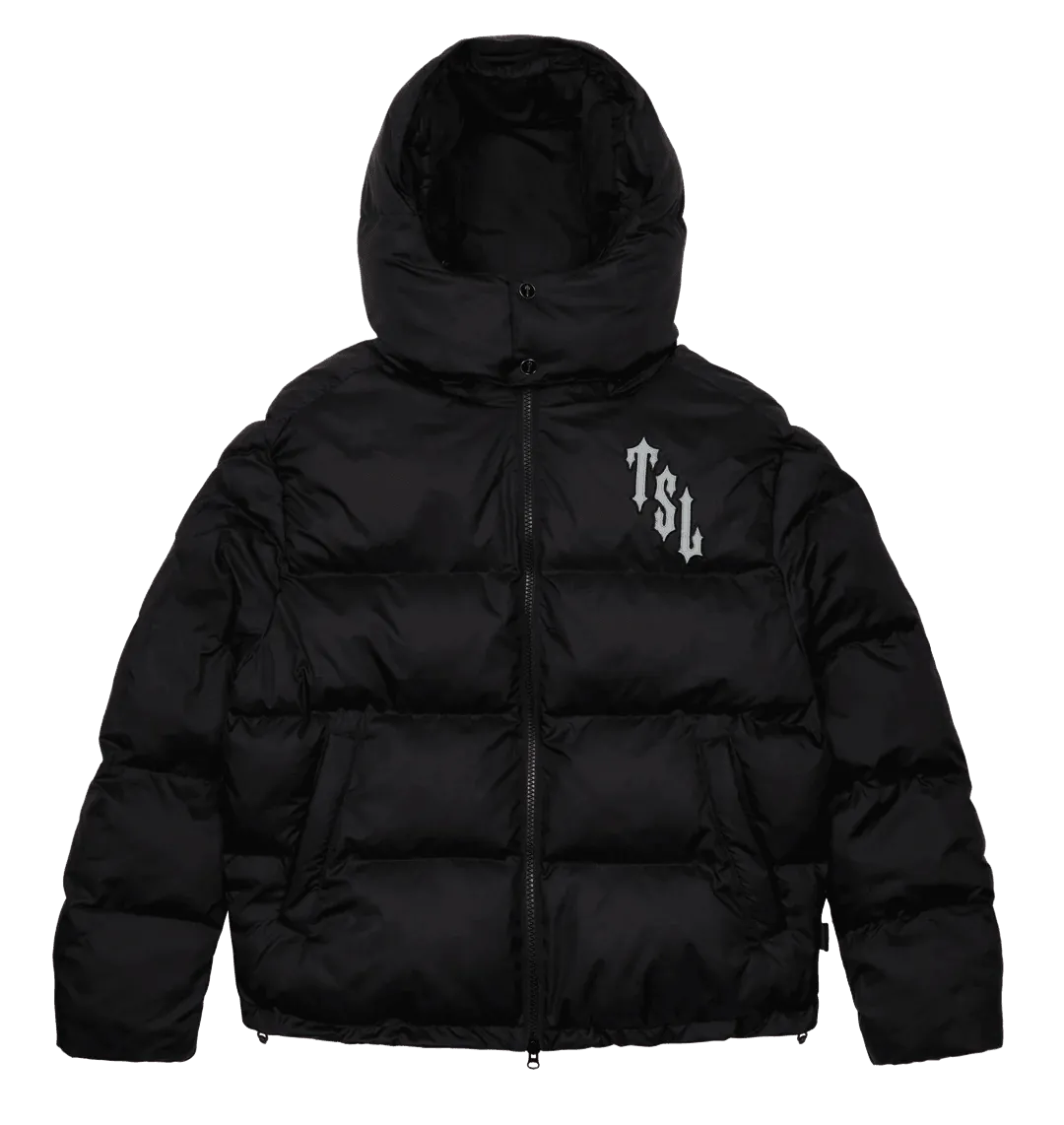 Trapstar Shooters Hooded Puffer Black/Reflective
