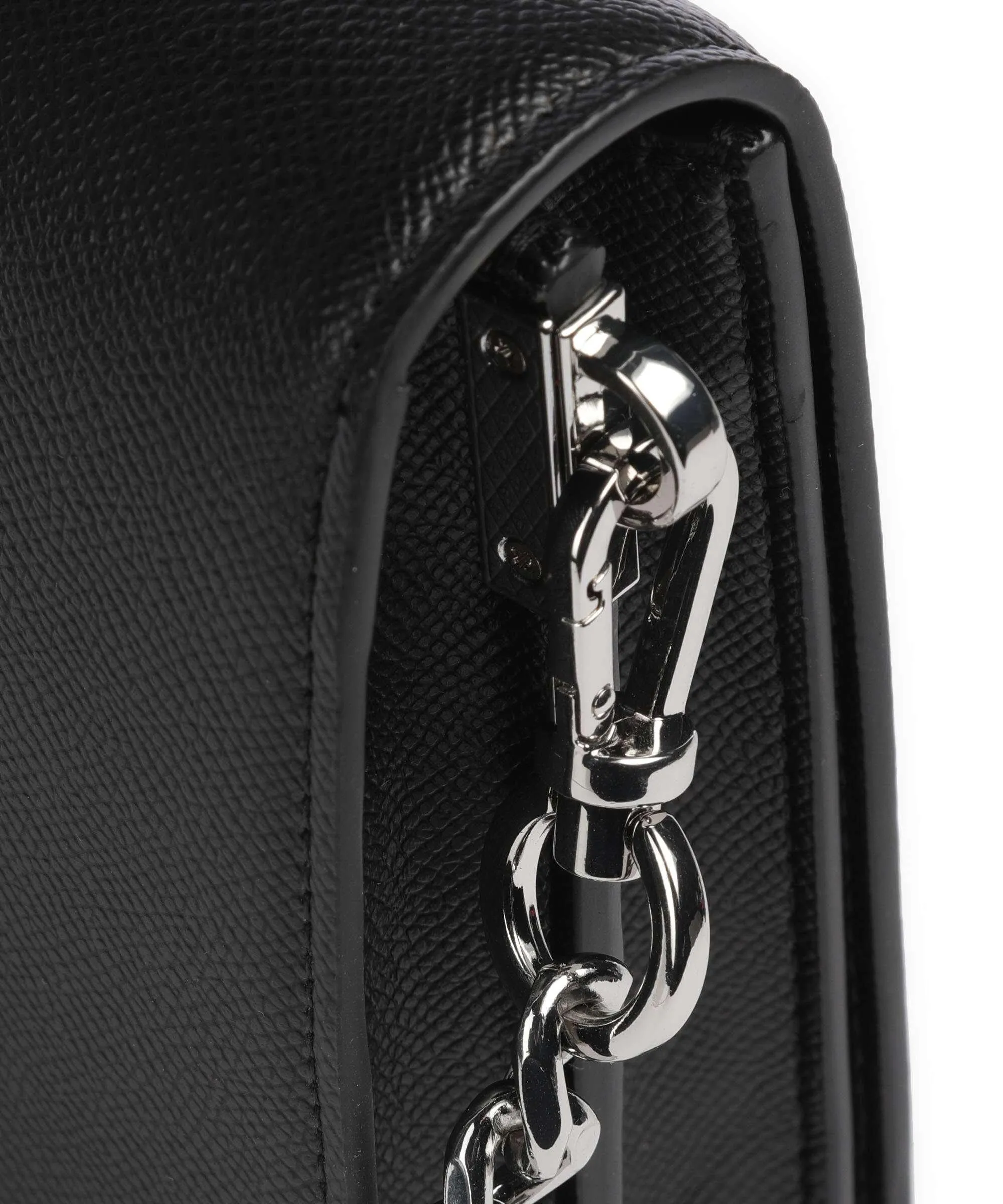  Twinset Lettering 2.0 Borsa a tracolla pelle sintetica nero  