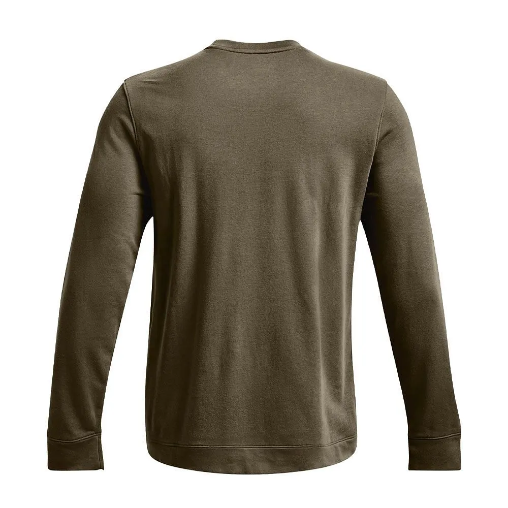      UNDER ARMOUR FELPA GIROCOLLO LOGO RIVAL TERRY  