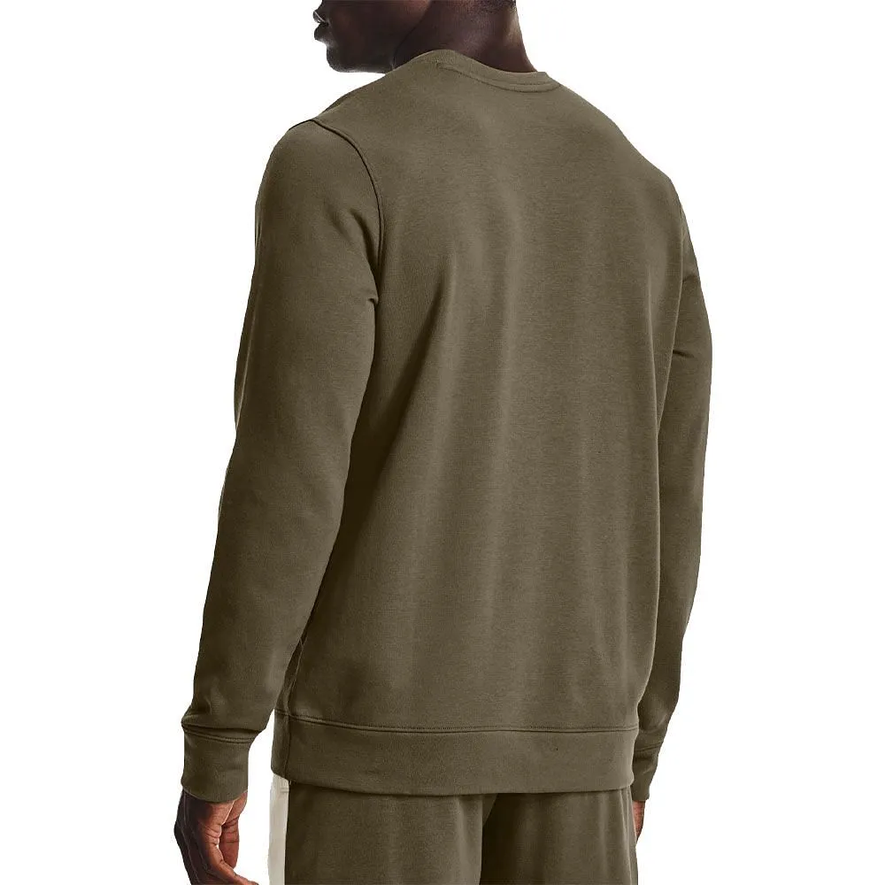      UNDER ARMOUR FELPA GIROCOLLO LOGO RIVAL TERRY  