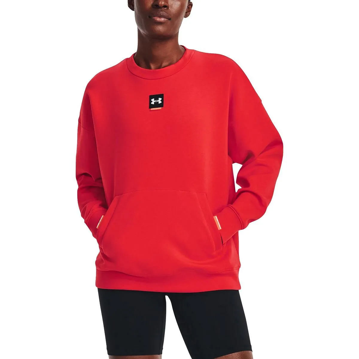      UNDER ARMOUR FELPA GIROCOLLO OVERSIZE CREW DONNA  