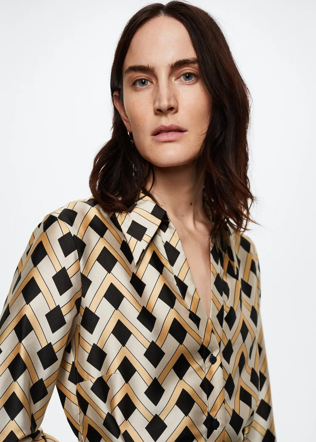 Vestito stampa geometrica