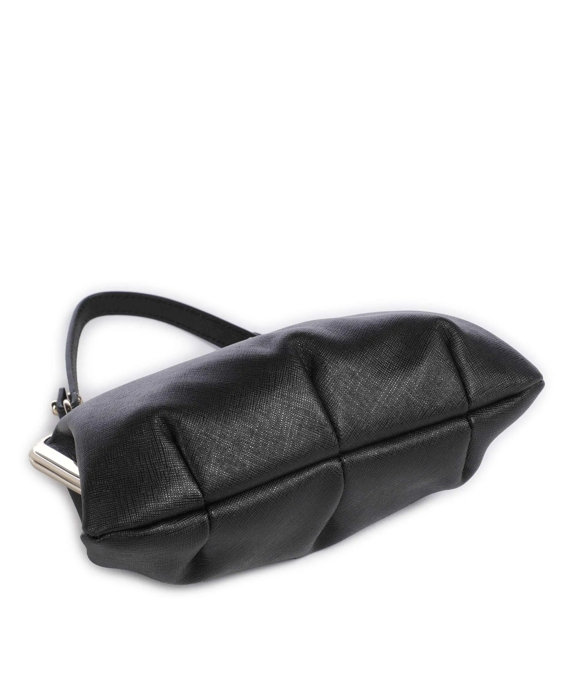 Vivienne Westwood Granny Saffiano Frame Borsa a tracolla pelle di vacchetta saffiano nero  