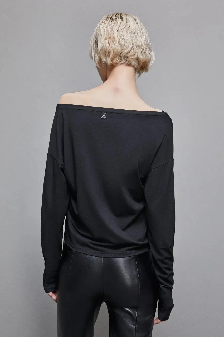 W4-8M1647 Maglia Essential Nera  