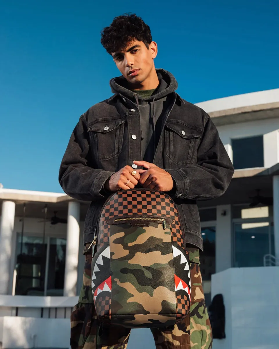 ZAINO SPRAYGROUND SIP CAMO ACCENT DLXSV BACKPACK