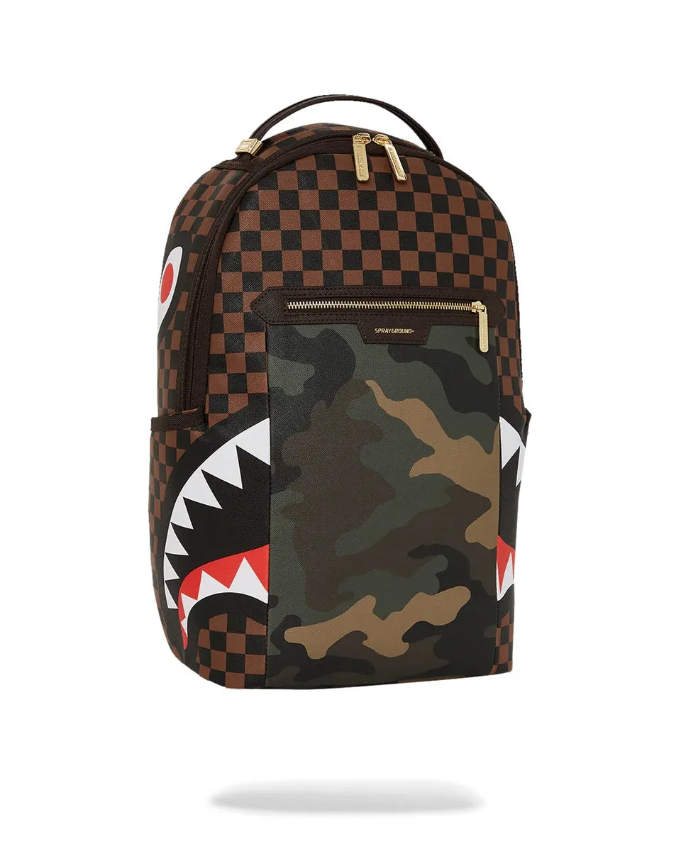 ZAINO SPRAYGROUND SIP CAMO ACCENT DLXSV BACKPACK