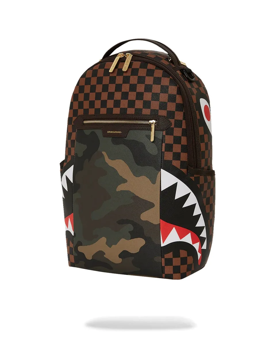 ZAINO SPRAYGROUND SIP CAMO ACCENT DLXSV BACKPACK