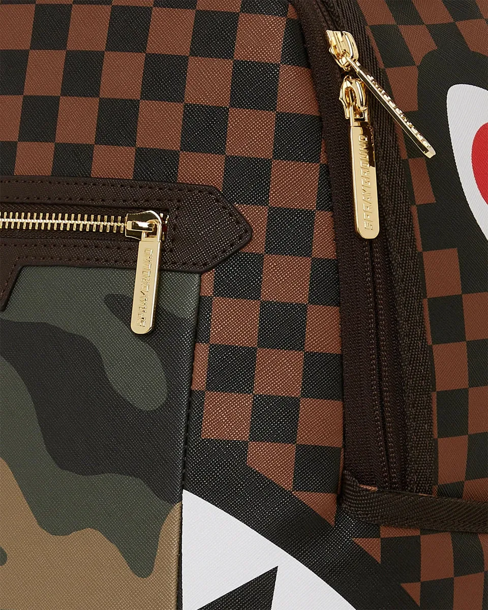 ZAINO SPRAYGROUND SIP CAMO ACCENT DLXSV BACKPACK